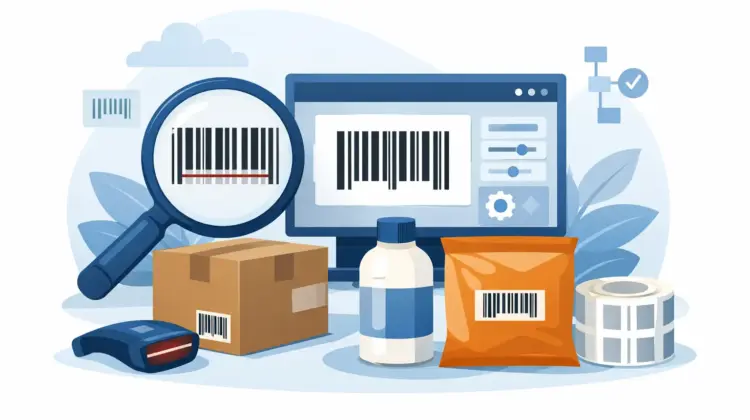 UPC Barcode Generator for Retail Packaging
